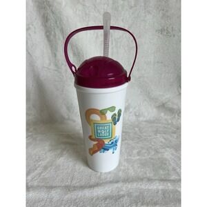 Great Wolf Lodge Souvenir 24oz Cup: Lid, Handle, & Straw Whirley‎ 2023